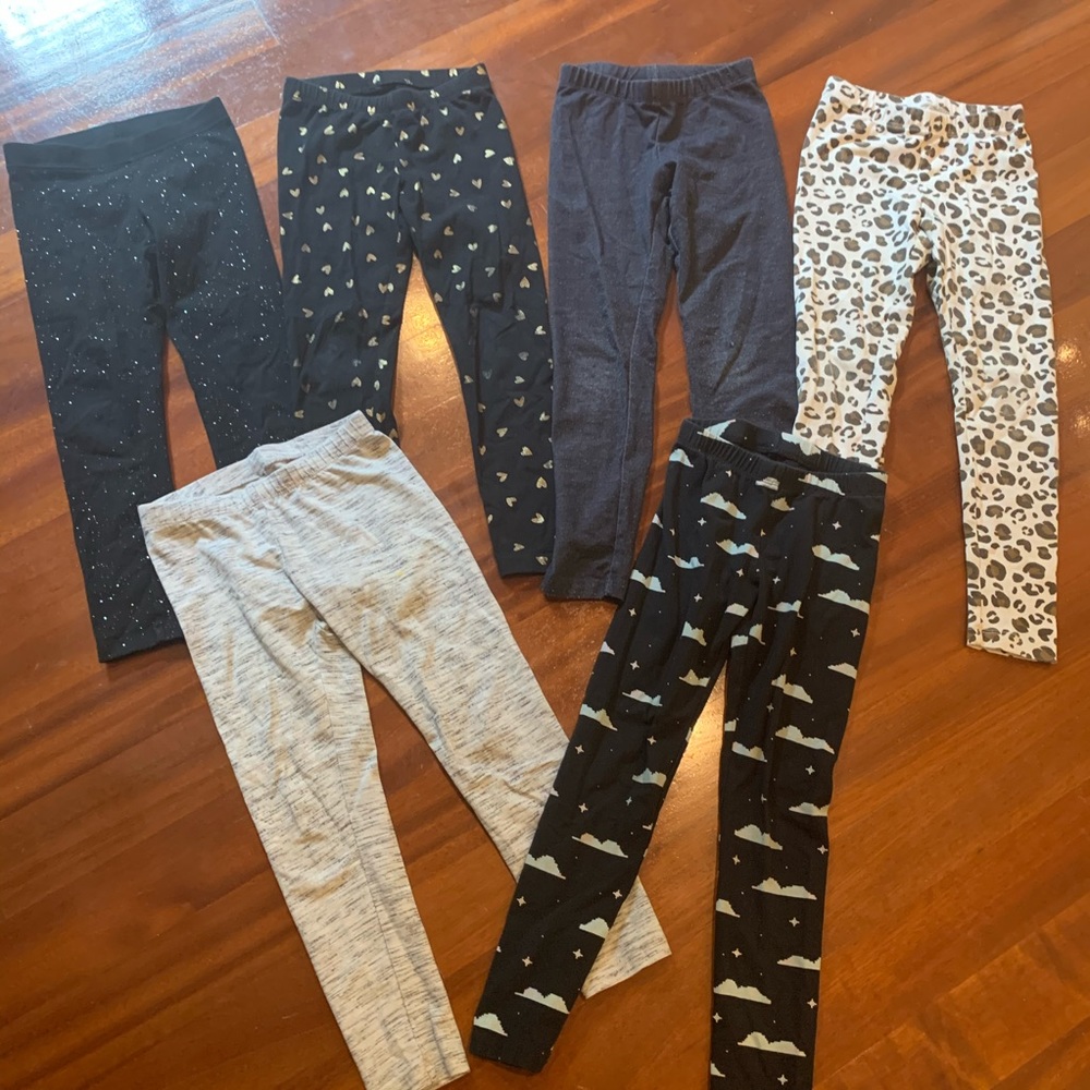SOLD - Cat & Jack Leggings Bundle S/6-6X - Picture 1 of 12